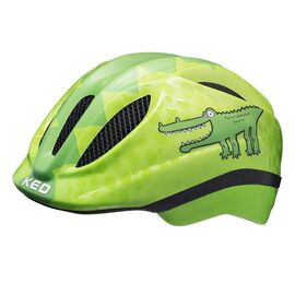 Велошлем KED Meggy II Trend, детский, Green Croco, 2021, Вариант УТ-00288461: Размер: S (46-51 см), изображение  - НаВелосипеде.рф
