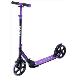 Самокат 2-х колесный RIDEX Marvellous, 200 мм, черный/фиолетовый, УТ-00018360, изображение  - НаВелосипеде.рф