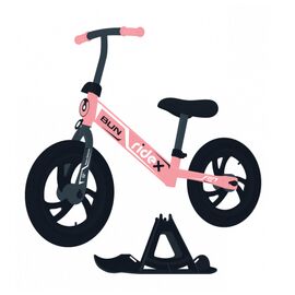 Беговел-снегокат RIDEX Bun, розовый, УТ-00020891, изображение  - НаВелосипеде.рф