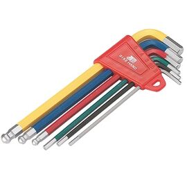 Набор шестигранников Г-образных Bike Hand, 6 размеров, цветные, YC-613-6C, изображение  - НаВелосипеде.рф