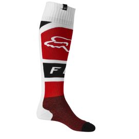 Носки велосипедные Fox Lux Fri Thin Sock, красный/белый, 28161-110-M, Вариант УТ-00289508: Размер: M, изображение  - НаВелосипеде.рф