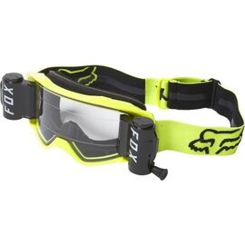 Очки велосипедные Fox Vue Stray Roll Off Goggle, Black/Yellow, 25829-019-OS, изображение  - НаВелосипеде.рф