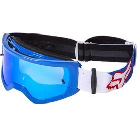 Очки велосипедные Fox Main Skew Goggle Spark, White/Red/Blue, 28062-574-OS, изображение  - НаВелосипеде.рф