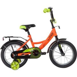 Детский велосипед NOVATRACK VECTOR 14" 2020, Вариант УТ-00285251: Возраст: 3-5 лет (Рост: 95-110 см), Цвет: лиловый, изображение  - НаВелосипеде.рф