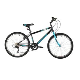 Подростковый велосипед FOXX MANGO 24" 2021, Вариант УТ-00286668: Рама: 12" (Рост: 115-130 см), Цвет: черный, изображение  - НаВелосипеде.рф