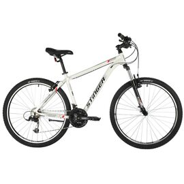 Горный велосипед STINGER ELEMENT STD 27.5" 2021, 27AHV.ELEMSTD.20WH10, Вариант УТ-00287097: Рама: 16" (Рост: 155-168 см), Цвет: белый, изображение  - НаВелосипеде.рф