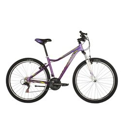 Женский велосипед STINGER LAGUNA STD 27.5" 2021, Вариант УТ-00287100: Рама: 17" (Рост: 158-175 см), Цвет: фиолетовый, изображение  - НаВелосипеде.рф