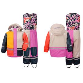 Детский костюм DIDRIKSONS BOARDMAN PR KID'S SET, ярко-фиолетовый, 503729, Вариант УТ-00289247: Размер: 100 , изображение  - НаВелосипеде.рф