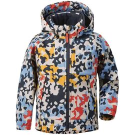 Детская куртка DIDRIKSONS DELLEN PR KIDS SOFTSHELL JKT, водоросли, 503725, Вариант УТ-00289684: Размер: 100 , изображение  - НаВелосипеде.рф