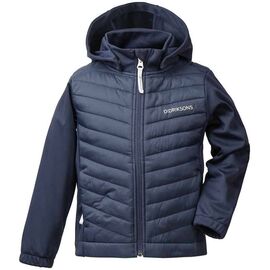 Куртка детская DIDRIKSONS BRISKA KID'S SOFTSHELL JKT, морской бриз, 503927, Вариант УТ-00289699: Размер: 100 , изображение  - НаВелосипеде.рф