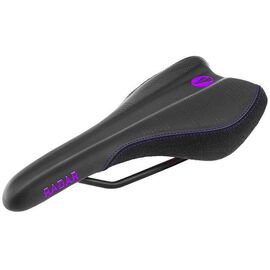 Седло велосипедное SDG Radar Cr-Mo, 270 мм х 138 мм, Black/Purple, 01558DS, изображение  - НаВелосипеде.рф