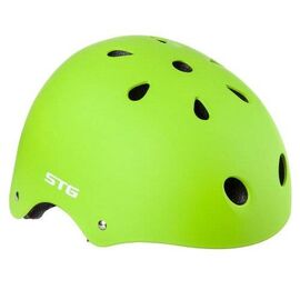 Шлем велосипедный STG MTV12, салатовый, Х89044, Вариант УТ-00285146: Размер: M(55-58)cm , изображение  - НаВелосипеде.рф