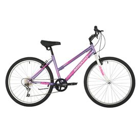 Женский велосипед MIKADO VIDA 1.0 26" 2021, Вариант УТ-00287092: Рама: 16: (Рост: 150-166 см), Цвет: фиолетовый, изображение  - НаВелосипеде.рф