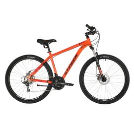 Горный велосипед STINGER ELEMENT EVO 27.5" 2021, Вариант УТ-00287096: Рама: 16" (Рост: 155-168 см), Цвет: оранжевый, изображение  - НаВелосипеде.рф