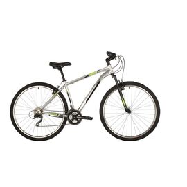 Горный велосипед FOXX AZTEC 29" 2021, Вариант УТ-00287219: Рама: 18" (Рост: 170-180 см), Цвет: серебристый, изображение  - НаВелосипеде.рф