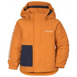Куртка детская Didriksons LOVIS KID'S JKT, оранжевый, 503823, Вариант УТ-00289390: Ращмер: 100, изображение  - НаВелосипеде.рф