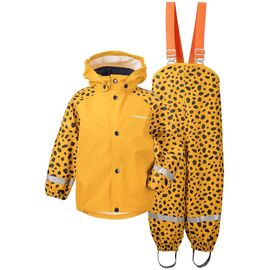 Костюм детский Didriksons SLASKEMAN KID'S PR SET, точки на желтом цитрусе, 503733, Вариант УТ-00289391: Размер: 100 , изображение  - НаВелосипеде.рф