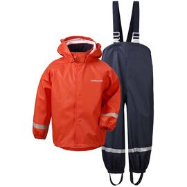 Костюм детский Didriksons SLASKEMAN KIDS SET, маково-оранжевый, 503732, Вариант УТ-00289529: Размер: 100 , изображение  - НаВелосипеде.рф