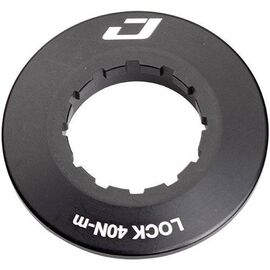 Локринг дискового ротора JAGWIRE CenterLock, внутренний, ось 9-12 мм, блистер, чёрный, DCF001, изображение  - НаВелосипеде.рф