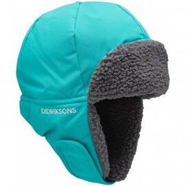 Шапка DIDRIKSONS BIGGLES KIDS CAP, детская, мятно-бирюзовый, 504158, Вариант УТ-00291720: Размер: 50 , изображение  - НаВелосипеде.рф