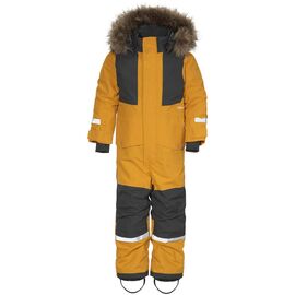 Комбинезон детский Didriksons BJORNEN KIDS COVERALL, золотисто-жёлтый, 503834, Вариант УТ-00291839: Размер: 100 , изображение  - НаВелосипеде.рф