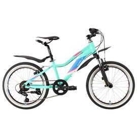 Детский велосипед Welt Edelweiss 20" 2021, Вариант УТ-00289715: Возраст: 6-9 лет (Рост: до 135 см), Цвет: Mint Green, изображение  - НаВелосипеде.рф