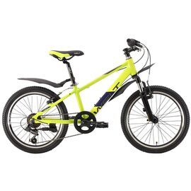 Детский велосипед Welt Peak 20" 2021, Вариант УТ-00289811: Возраст: 6-9 лет (Рост до 135 см), Цвет: Acid lemon, изображение  - НаВелосипеде.рф