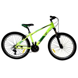 Подростковый велосипед Welt Peak 26 V 26" 2021, Вариант УТ-00289824: Рама: 17" (Рост: 140-155 см), Цвет: Acid green , изображение  - НаВелосипеде.рф