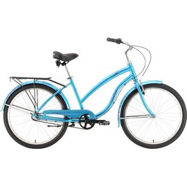 Женский велосипед Welt Queen Al 3 26" 2021, Вариант УТ-00289857: Рама: 18.5" (Рост:168-176 см), Цвет: Metal blue, изображение  - НаВелосипеде.рф