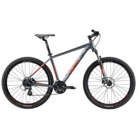 Горный велосипед Welt Rockfall 2.0 SRT 27.5" 2021, Вариант УТ-00290185: Рама: S (Рост: 160-170 см), Цвет: Matt grey/red , изображение  - НаВелосипеде.рф