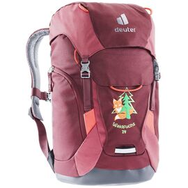 Велорюкзак Deuter Waldfuchs, детский, 14 л, Maron-Cardinal, 2021-22, 3610321_5529, изображение  - НаВелосипеде.рф