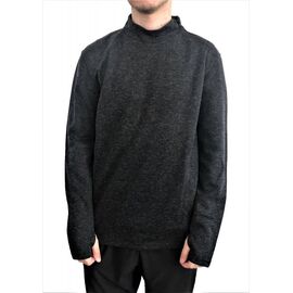 Свитер мужской Didriksons VERNER USX SWEATER, угольный, 501704, Вариант УТ-00164370: Размер: М, изображение  - НаВелосипеде.рф