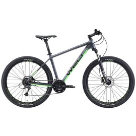 Горный велосипед Welt Rubicon 2.0 29" 2021 , Вариант УТ-00290233: Рама: L (Рост: 175-185 см), Цвет: Matt grey/green, изображение  - НаВелосипеде.рф