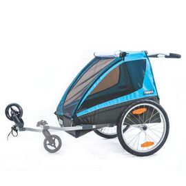 Коляска THULE Chinook 2/Чинук 2+(Набор прогулочной коляскии набор для бега) синий, 10101609, изображение  - НаВелосипеде.рф