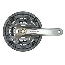 Система шатунов велосипедная Shimano Acera, M391, 175мм, Квадрат, 48/36/26T,  EFCM391E866XS, изображение  - НаВелосипеде.рф