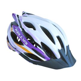 Велошлем KELLYS DYNAMIC, бело-сиреневый, Helmet Dynamic, Вариант УТ-00017146: Размер: S/M (54-58 cm), изображение  - НаВелосипеде.рф