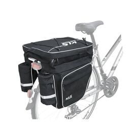 Велосумка на багажник KELLYS WANDER, объем 45л, молнии YKK, Rear Pannier KLS, изображение  - НаВелосипеде.рф