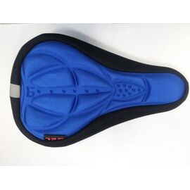 Накладка на седло Vinca Sport XD 10, гелевая, синий, размер 285х175мм, XD 10 Blue, изображение  - НаВелосипеде.рф