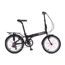 Складной велосипед SHULZ Molecular 2016, Вариант УТ-00023214: Рост 150-200 см, черный, изображение  - НаВелосипеде.рф