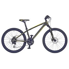 Подростковый велосипед Author Mirage 24" 2017, Вариант УТ-00023284: Размер: 12,5" (Рост: 125-150см); Цвет: зеленый/голубой, изображение  - НаВелосипеде.рф