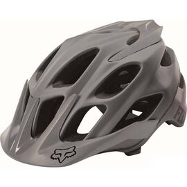 Велошлем Fox Flux Solids Helmet, серый, 19317-006, Вариант УТ-00042953: Размер: L/XL (59-62 см) , изображение  - НаВелосипеде.рф
