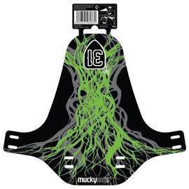 Крыло переднее Mucky Nutz Face Fender Jerome Clementz, зеленый, MN0111, изображение  - НаВелосипеде.рф