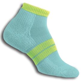Носки THORLO'S 84NRCW Running Maximum Cushion Low CutЮ, Spearmint/Electric Yellow, 331, Вариант УТ-00160957: Размер: EUR 36-38, изображение  - НаВелосипеде.рф