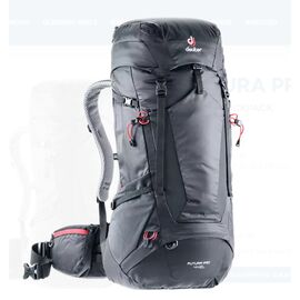 Рюкзак Deuter Futura PRO, 44 л, EL, Black, 2020, 3401918_7000 , изображение  - НаВелосипеде.рф