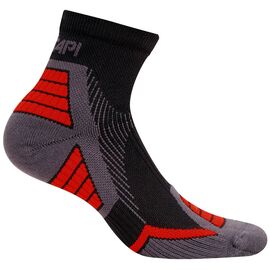 Носки Accapi TRIAL / RUNNING, черно-красный, 1303_908 , Вариант УТ-00118754: Размер: EUR 42-44, изображение  - НаВелосипеде.рф