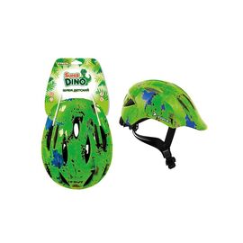 Шлем велосипедный TRIX Super Dino, детский, кросс-кантри, 11 отверстий, зелёный, HLTX10SSD, Вариант УТ-00292210: Размер: S 52-54см, изображение  - НаВелосипеде.рф