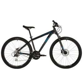 Горный велосипед STINGER GRAPHITE EVO 27.5" 2021, Вариант УТ-00286252: Рама: 16" (Рост: 155-168 см), Цвет: серый, изображение  - НаВелосипеде.рф