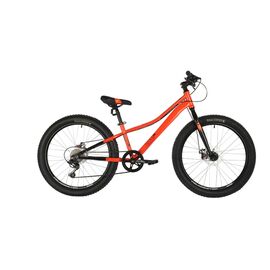 Подростковый велосипед NOVATRACK DOZER STD 24" 2021, Вариант УТ-00286799: Рама: 12" (Рост: 130-150 см), Цвет: оранжевый, изображение  - НаВелосипеде.рф