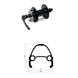 Колесо велосипедное TRIX 26", переднее, под дисковый тормоз, D10-26-black-13458, изображение  - НаВелосипеде.рф