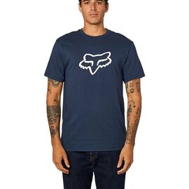 Футболка Fox Legacy Fox Head SS Tee, синий 2021, 24577-329-XL, Вариант УТ-00291987: Размер: XL, изображение  - НаВелосипеде.рф